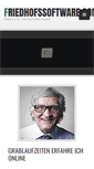 Mobile Screenshot of friedhofssoftware.com